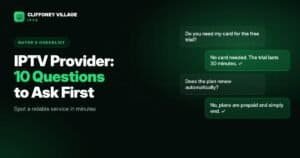 IPTV provider checklist with 10 questions to ask before you pay