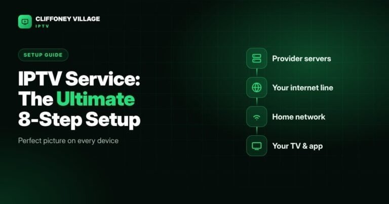 IPTV service setup guide for a perfect picture on any device